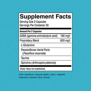 Nature's Sunshine GABA Plus - Relaxation and Brain Health