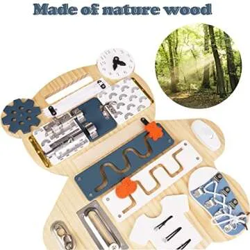 Busy Board Montessori Educational Toys for Toddlers