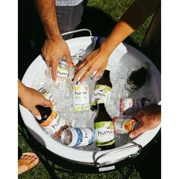 Organic Humm Mango Lemon Kombucha - Refreshing & Healthy