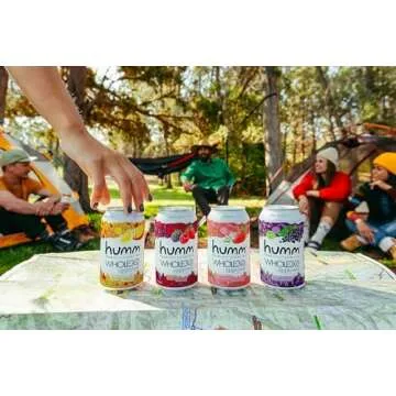 Organic Humm Mango Lemon Kombucha - Refreshing & Healthy