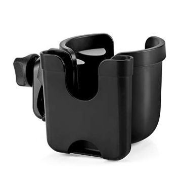 Accmor Stroller Cup Holder with Phone Holder, Bike Cup Holder, Universal Cup Holder for Uppababy Nun...