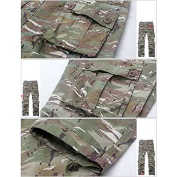 Premium Men's Wild Camouflage Cargo Pants for All