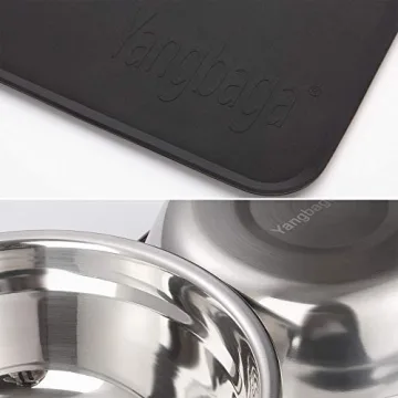 Yangbaga Elevated Dog Bowls for Comfortable Feeding Station