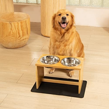 Yangbaga Elevated Dog Bowls for Comfortable Feeding Station