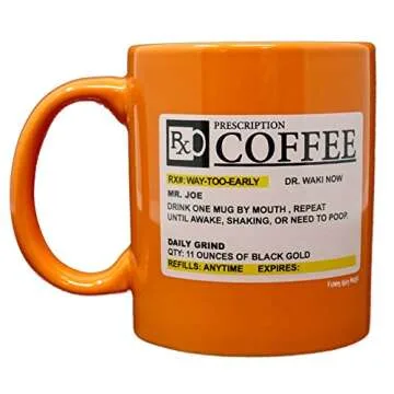 Funny Guy Mugs Prescription Ceramic Coffee Mug - 11oz