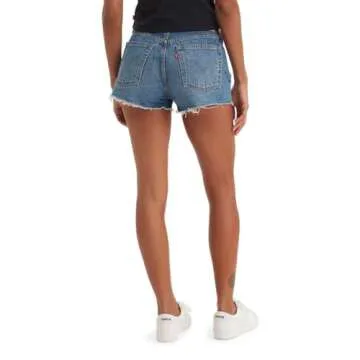 Levi's 501 Women's Original Shorts - Stylish Blue Comfort