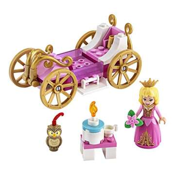 LEGO Disney Aurora’s Royal Carriage Building Kit - Creative Princess Fun