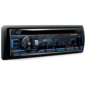 Alpine CDE-175BT Bluetooth 1-DIN CD Receiver for Exceptional Car Audio