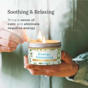 Magnificent 101 Candle: Natural Sage for Wellbeing