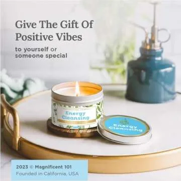 Magnificent 101 Candle: Natural Sage for Wellbeing