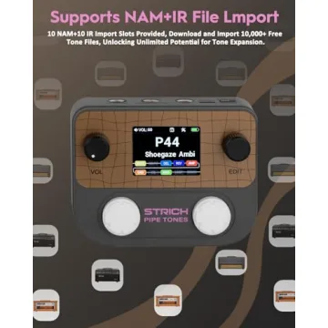 STRICH Pipe Tones Multi-Effects Processor for Guitar & Bass