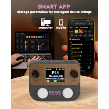 STRICH Pipe Tones Multi-Effects Processor for Guitar & Bass