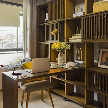 24-Hours 18” 1:130 Scale Airplane Model American Northwest 747 Plane Model with LED Light(Touch or Sound Control) for Decoration or Display