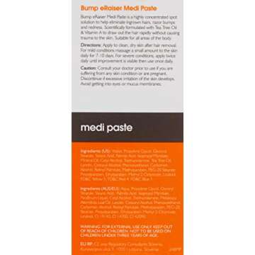 Bump Eraiser Medi Paste 1 fl oz The Spot Treatment for Ingrown Hairs, Pimples, Razor Bumps and Razor Burns
