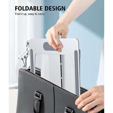 STOON Adjustable Laptop Stand for Ergonomic Working Comfort