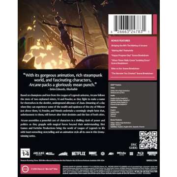 Arcane: League of Legends - Season One Limited Edition Steelbook [4K] [4K UHD]