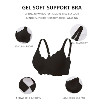 COCOMARTS Wireless Bralettes for Ultimate Comfort and Style