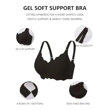 COCOMARTS Wireless Bralettes for Ultimate Comfort and Style
