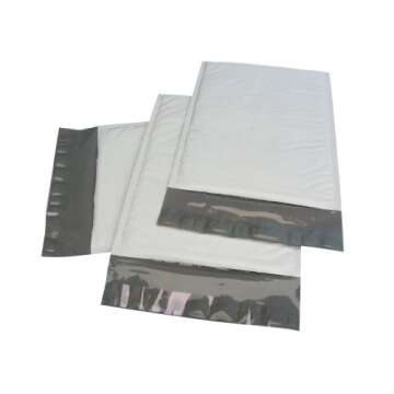 200 (150+50) pcs #2 8.5x12 Self-seal Padded Poly Bubble Mailers Envelope Bags (1200)
