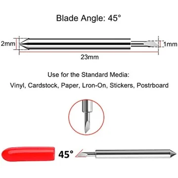 Affordable 30Pcs Replacement Cricut Blades for Crafting