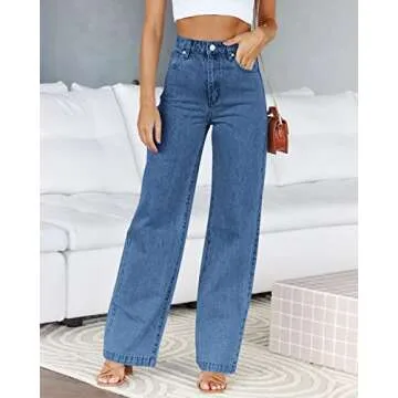 Stylish Women's High Waisted Baggy Jeans for All Occasions
