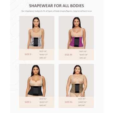 FeelinGirl Women Neoprene Workout Waist Trainer Corset Cincher Trimmer Belt Slimming Workout Postnatal Body Shaper Leopard XXL