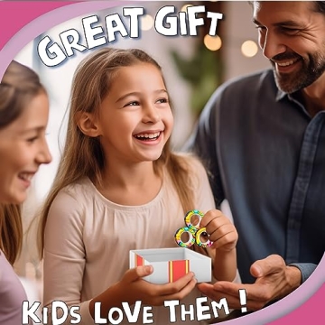 BUNMO Magnetic Fidget Rings for All Ages - Stress Relief Fun