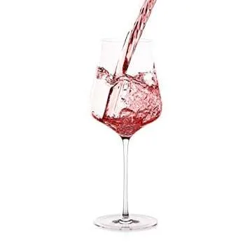 Gabriel-Glas Bundle - 2 items Set of 2 - Austrian Crystal Wine Glass -StandArt Edition, Microfiber Wine Glass Towel