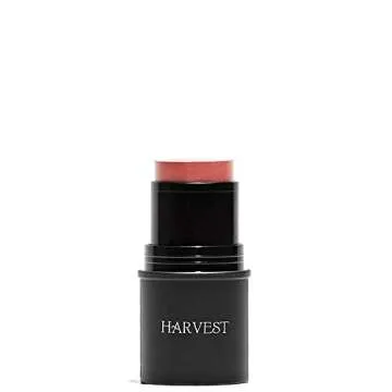 Harvest Natural Beauty Quick-Stick Organic Cheek Tint - Versatile Blush for Lips, Cheeks, and Eyes