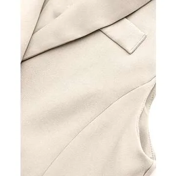 Buy ALSOGO Women's Sleeveless Blazer for Style & Comfort