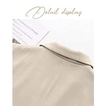 Buy ALSOGO Women's Sleeveless Blazer for Style & Comfort