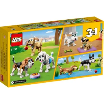 LEGO 3in1 Dog Building Set for Creative Kids 7 and Up