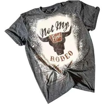 GEMLON Cowgirl T-Shirt for Country Music Lovers