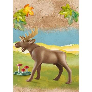 Playmobil Wiltopia Moose Animal Figure