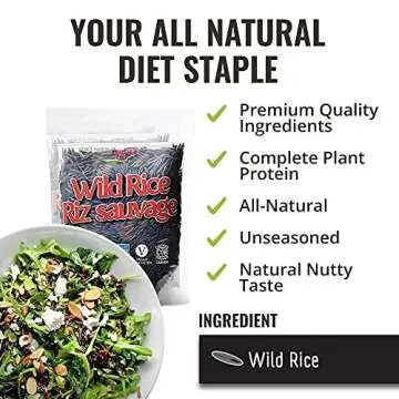 All Natural Wild Rice - Healthy & Gluten-Free Delight