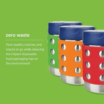 LunchBots 16 oz Thermal Thermos - Insulated & Leak Proof