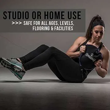 HYPERWEAR SandBell Sandbag - Pre-Filled Versatile Fitness Tool