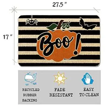 Funny OCCdesign Halloween Doormat - Stylish Seasonal Decor