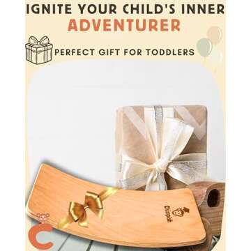 Toddler Balance Board - Safe and Fun Wobble Toy