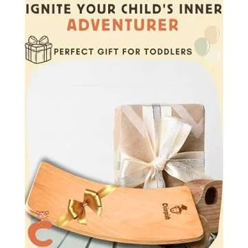 Toddler Balance Board - Safe and Fun Wobble Toy