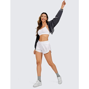 CRZ YOGA Butterluxe Women's Y Back Sports Bra for Everyday Comfort