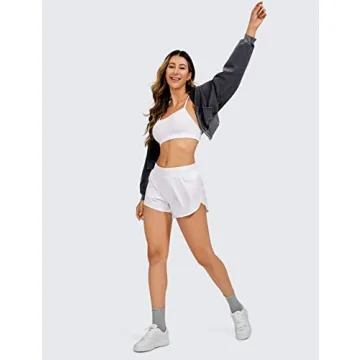 CRZ YOGA Butterluxe Women's Y Back Sports Bra for Everyday Comfort