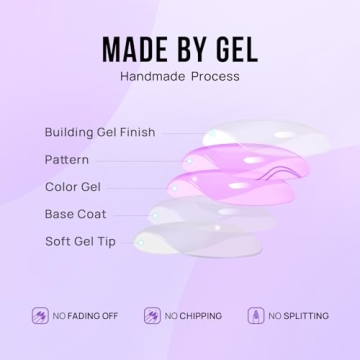 BTArtbox Press-On Nails – Elegant Chrome French Tips