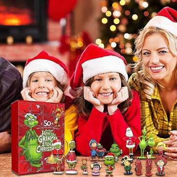 Christmas Advent Calendar 2024 Halloween, 24 Days Cute Cartoon Elf Figures Doll Christmas Countdown ...