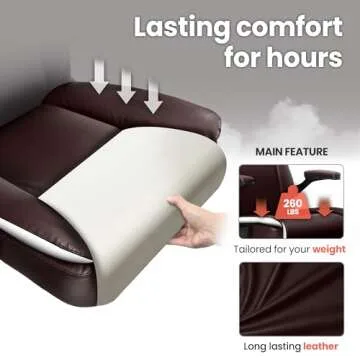 NEO CHAIR Ergonomic PU Leather Office Desk Chair