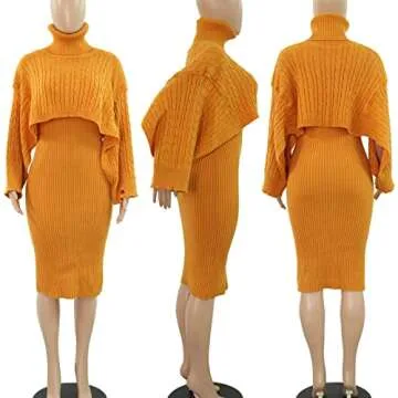 Cupitool Women's 2 Piece Sweater Outfits for Winter Wear