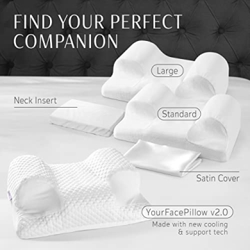 Ergonomic Memory Foam Pillow for Back Sleepers Beauty Sleep
