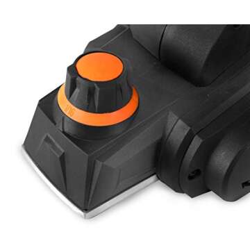 WEN 6528 Electric Hand Planer with Powerful 3.8-Amp Motor