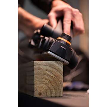 WEN 6528 Electric Hand Planer with Powerful 3.8-Amp Motor