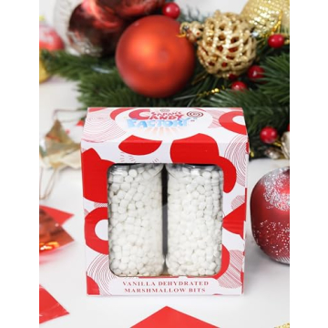 Vanilla Dehydrated Mini Marshmallows for Hot Cocoa